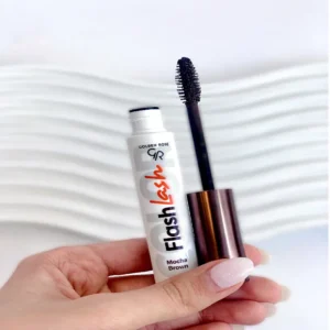 ریمل قهوه ای گلدن رز رنگ08 Golden Rose مدل فلش لش Flash Lash