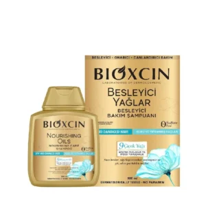 شامپو روغن های مغذی بیوکسین برای موهای خشک و آسیب دیده 300 میلBIOXCIN