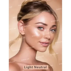 هایلاتر و کرم پودر گلو میکسر شیگلم رنگ  sheglam Light Neutral