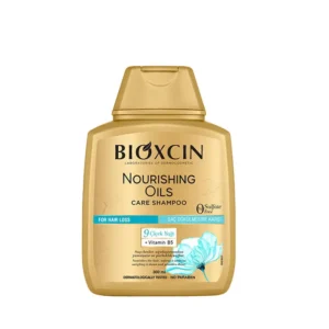 شامپو روغن های مغذی بیوکسین برای موهای خشک و آسیب دیده 300 میلBIOXCIN