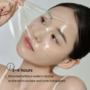 ماسک ورقه ای آبرسان و رطوبت رسان فوری بایودنس با بیو کلاژن رنگ صورتی 34 گرم Biodance