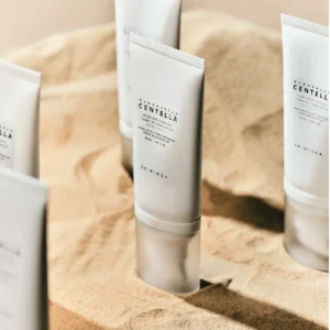 کرم ضد آفتاب سنتلا SPF 50 مدل Tone-Up Sunscreen ‌مناسب پوست‌های حساس حجم 50 میلی‌لیترSKIN1004 CENTELLA