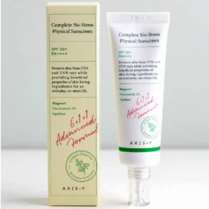 کرم ضد آفتاب و ضد لک بدون رنگ اکسیس وای +SPF 50 مدل Complete No Stress AXIS Yمناسب انواع پوست‌ حجم 50 میلی‌لیتر