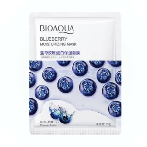 ماسک صورت بایوآکوا مدل بلوبری وزن 25 BIOAQUA