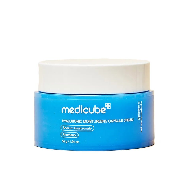 ژل کرم کپسولی آبرسان هیالورونیک اسید مدی کیوب 55گرم Medicube Capsule Cream with Hyaluronic Acid